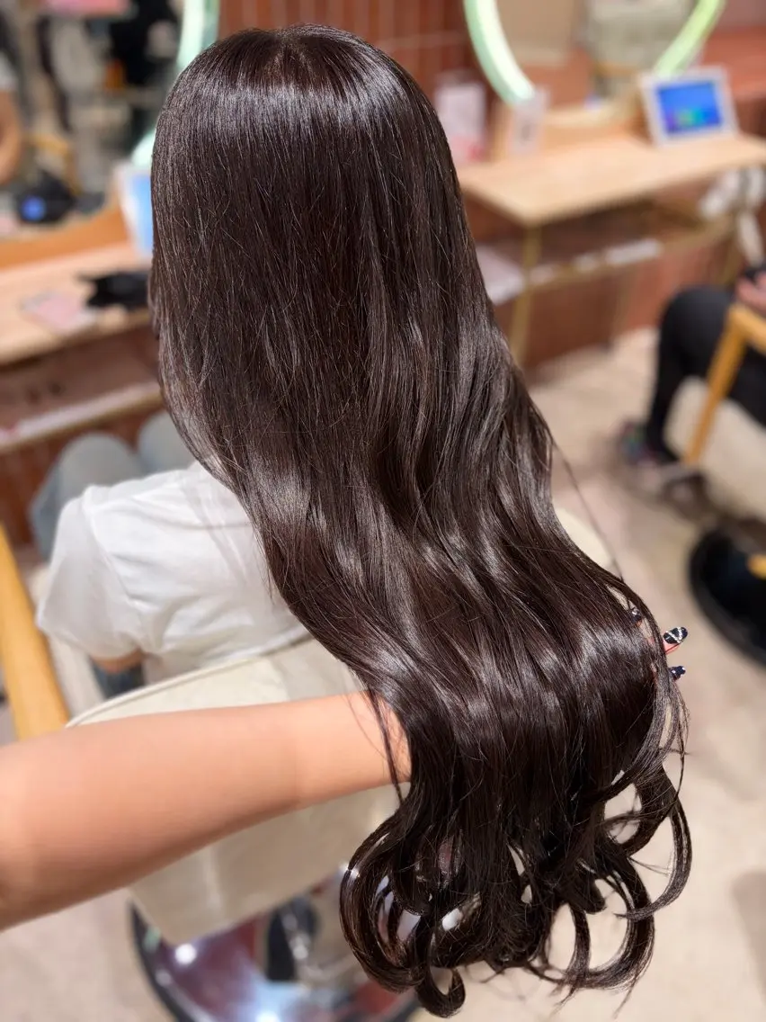 カラー zest/bis Rin ʚ🎀ɞのヘアスタイル