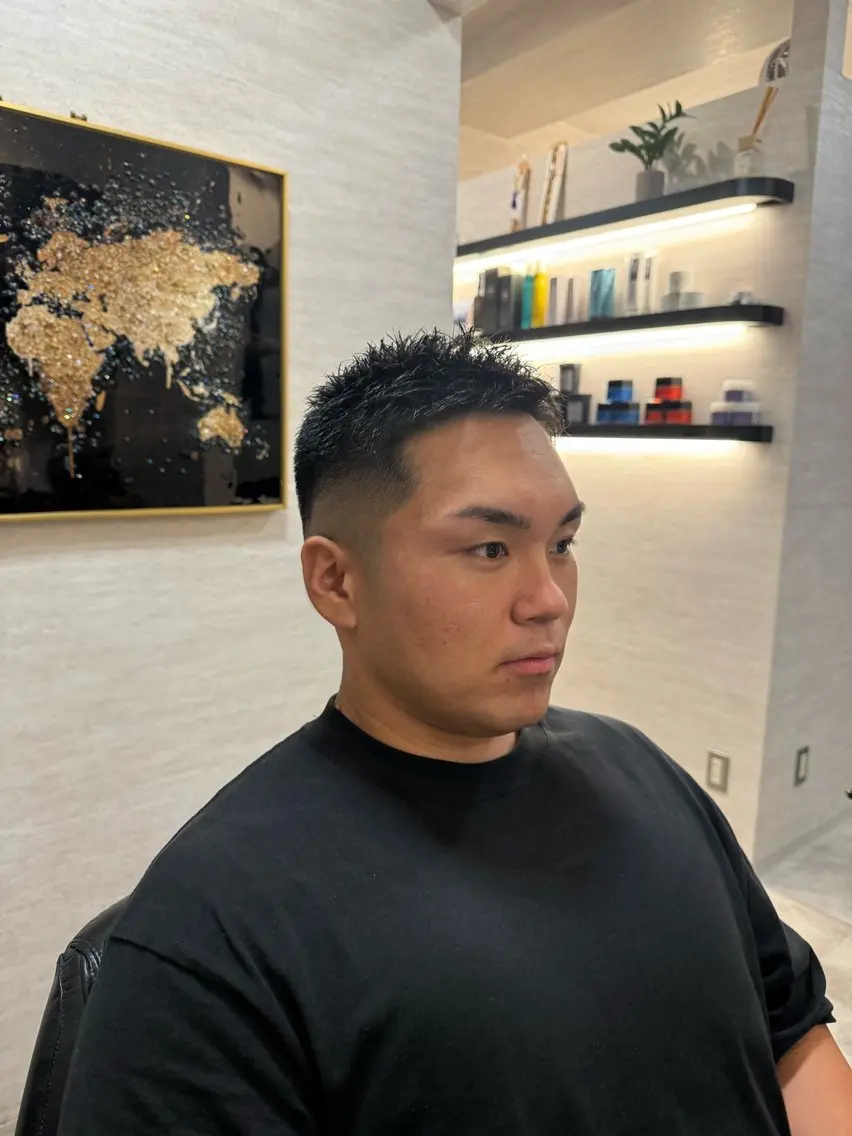 ショート 佐藤 瑛太のヘアスタイル