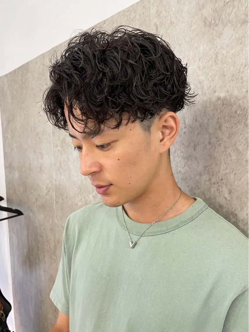 【メンズ限定学割U24🎓】カット+全種類パーマ🔥✨当日予約OKの写真