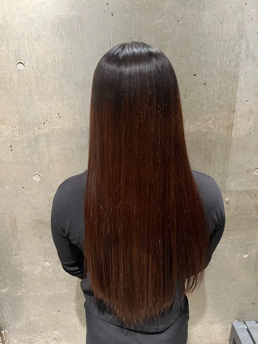ロング ロング 縮毛矯正 縮毛矯正 🌼かとう なぎさ🌼のヘアスタイル