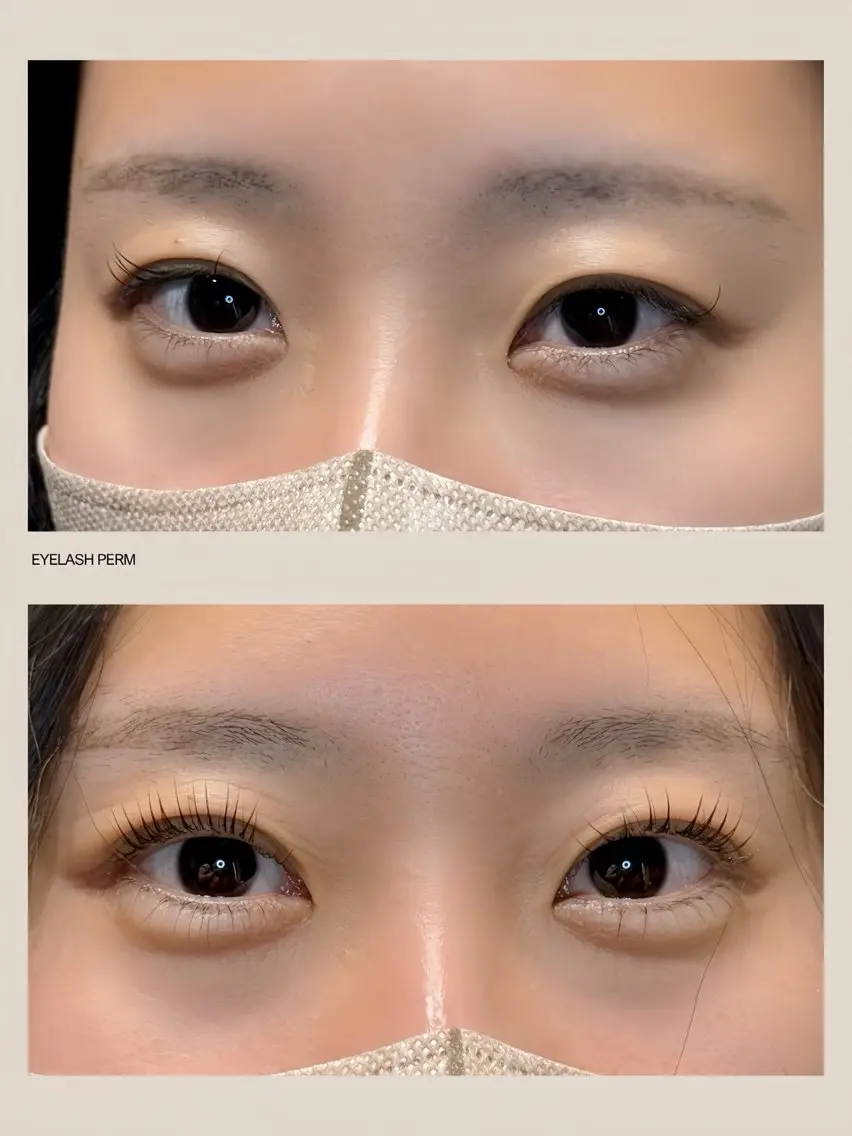 マツエク・マツパ 束感まつ毛 まつげパーマ 下まつげエクステ 一重×まつ毛パーマ GREEM eyelashのマツエク・マツパデザイン