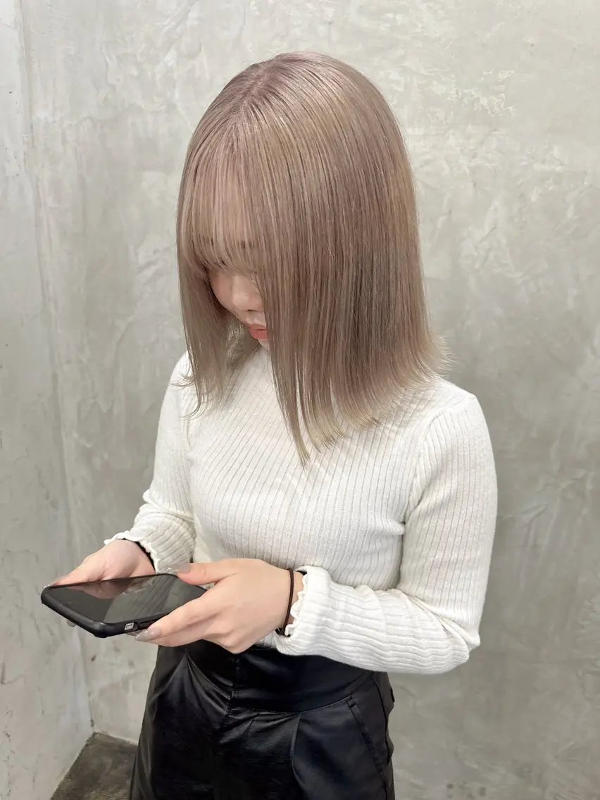 カラー MaisonHALU さくらのヘアスタイル