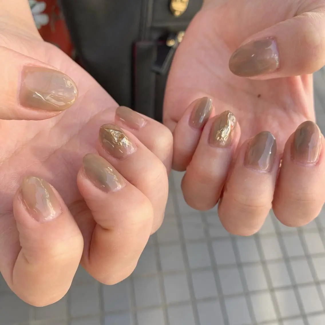 ネイル ミラーネイル ハンドネイル 野島 千夏のネイルデザイン