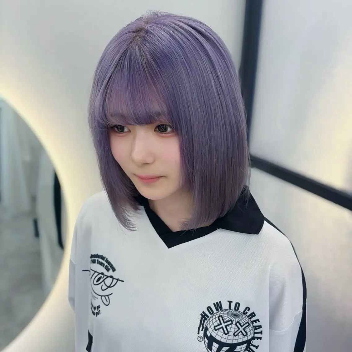 ミディアム カラー ヘアカラー Ren. 🦋デザインカラーのヘアスタイル