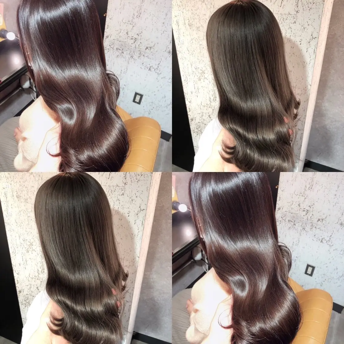 ロング ヘアカラー トリートメント 美髪縮毛矯正🩶 髪質改善/Shinaのヘアスタイル
