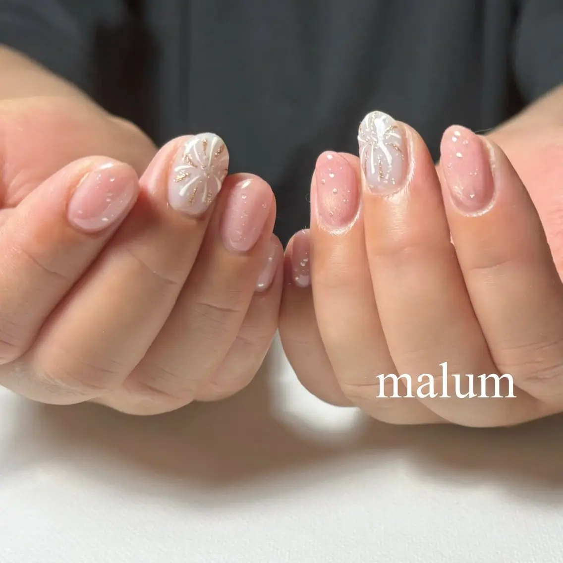 ネイル ハンドネイル malum nailのネイルデザイン
