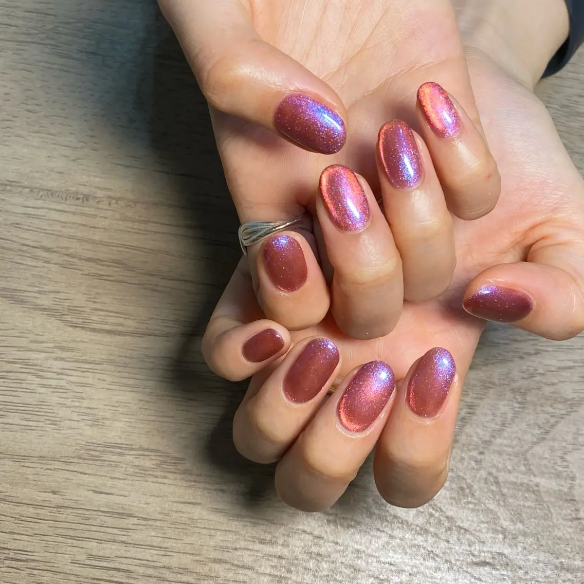 ネイル マグネットネイル うえぽん 🌟のネイルデザイン