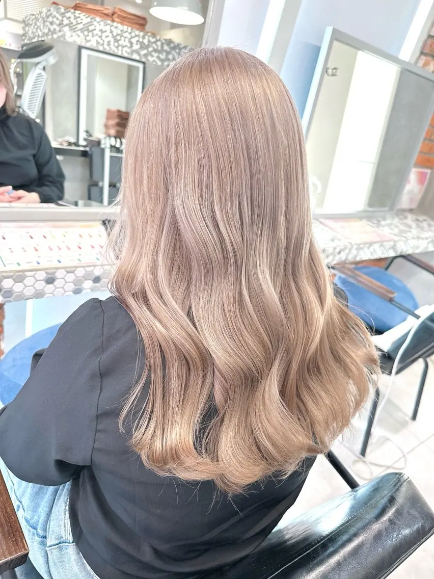 カラー ヘアカラー トリートメント quill クイル　ツボイタクマのヘアスタイル