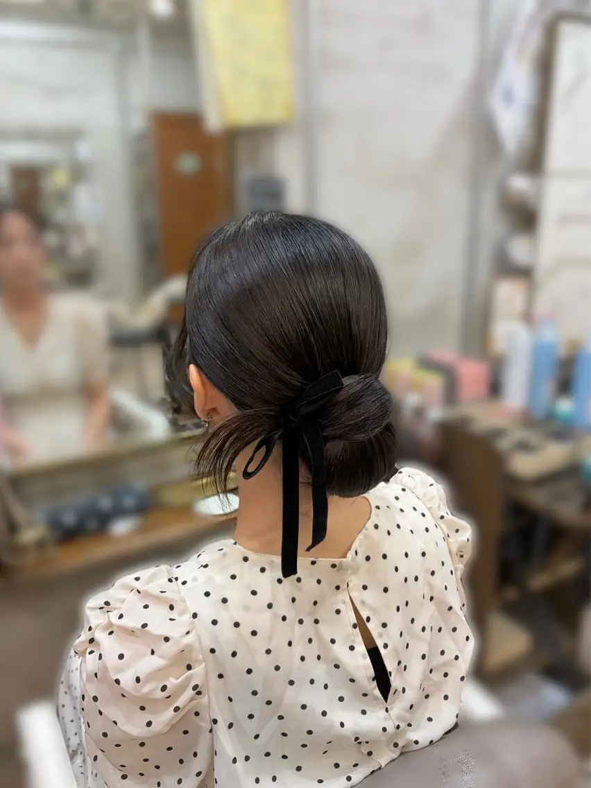 セミロング ヘアセット 吉祥寺/へアセット yukaのヘアスタイル
