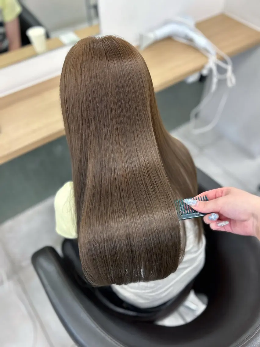 セミロング カラー ヘアアレンジ カット ヘアカラー トリートメント 【代表】 たき〜のヘアスタイル