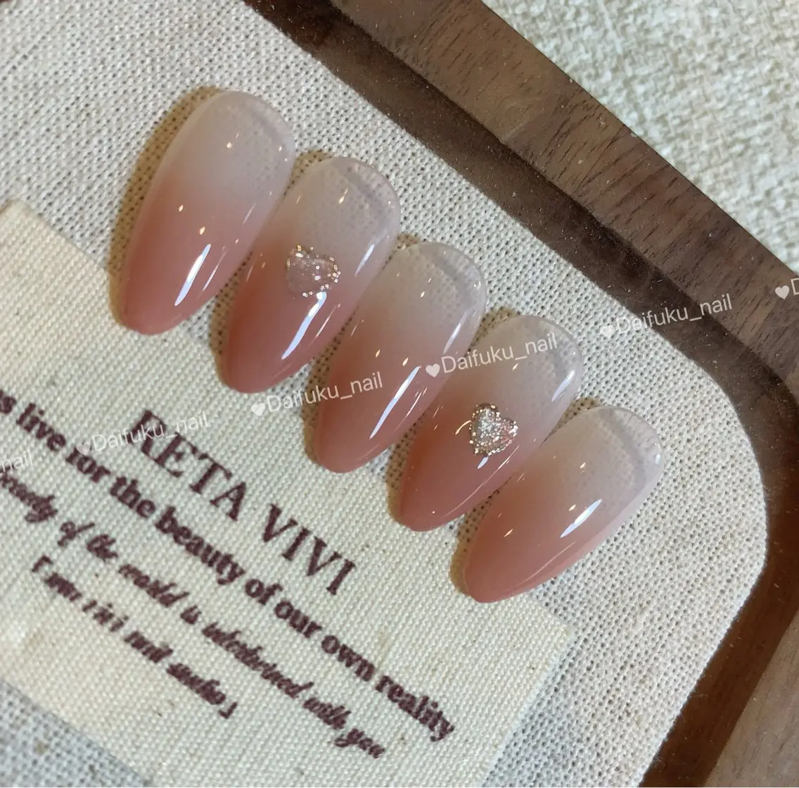 ミディアム ハンドネイル Daifuku nailsのネイルデザイン
