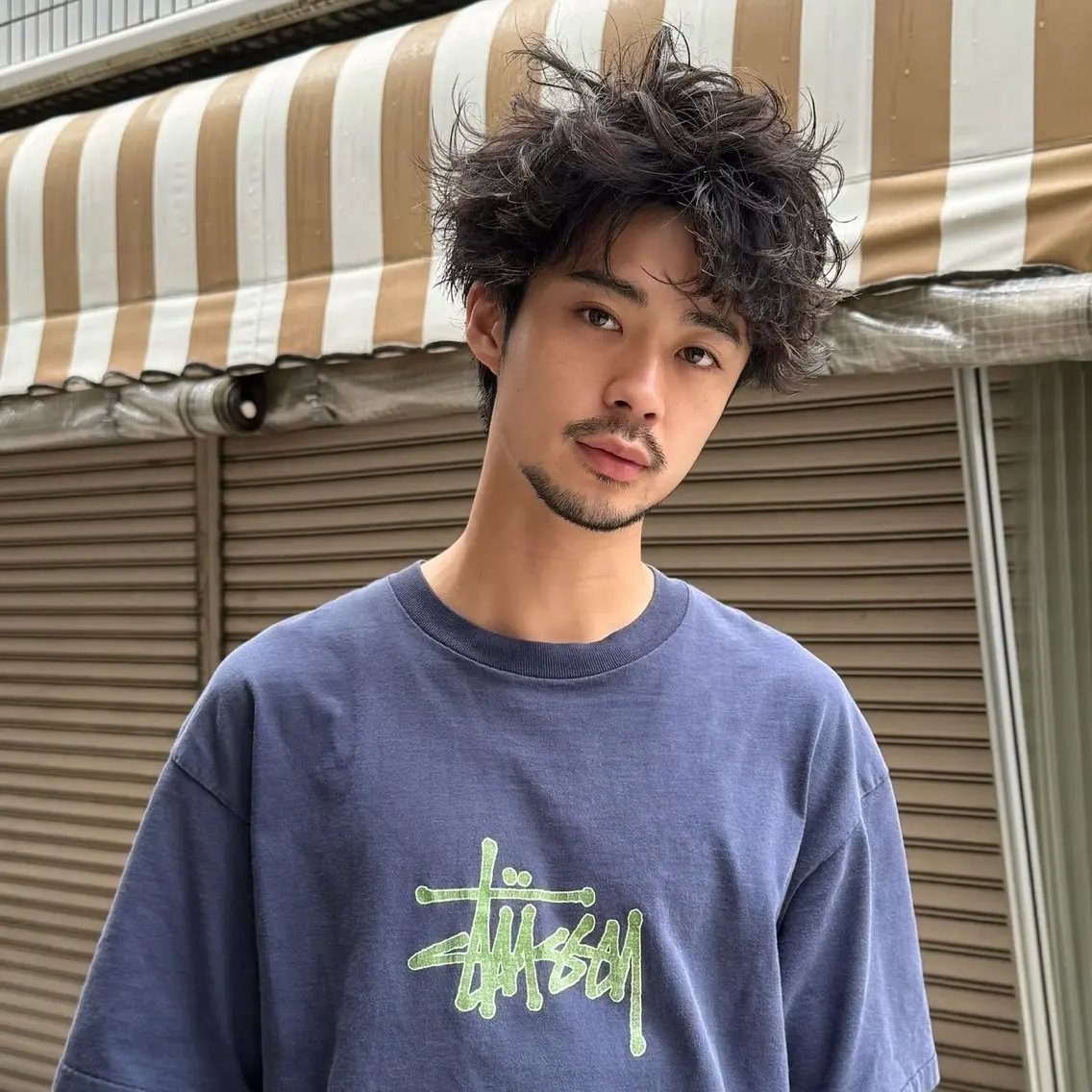 ショート メンズ センターパート メンズショート ショートヘア モモセ ユメトのヘアスタイル