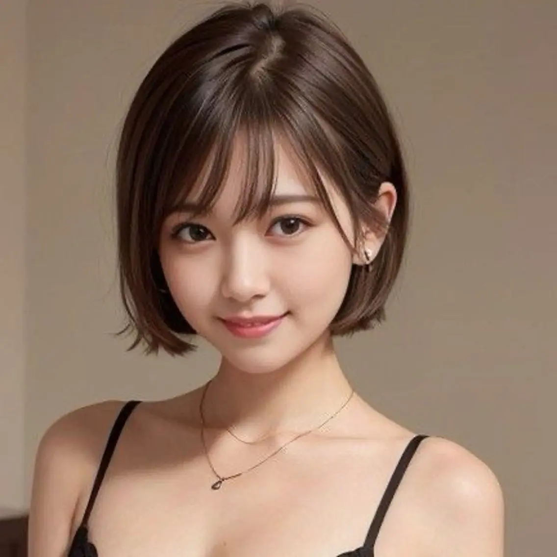 ショート 馬場 彩のヘアスタイル