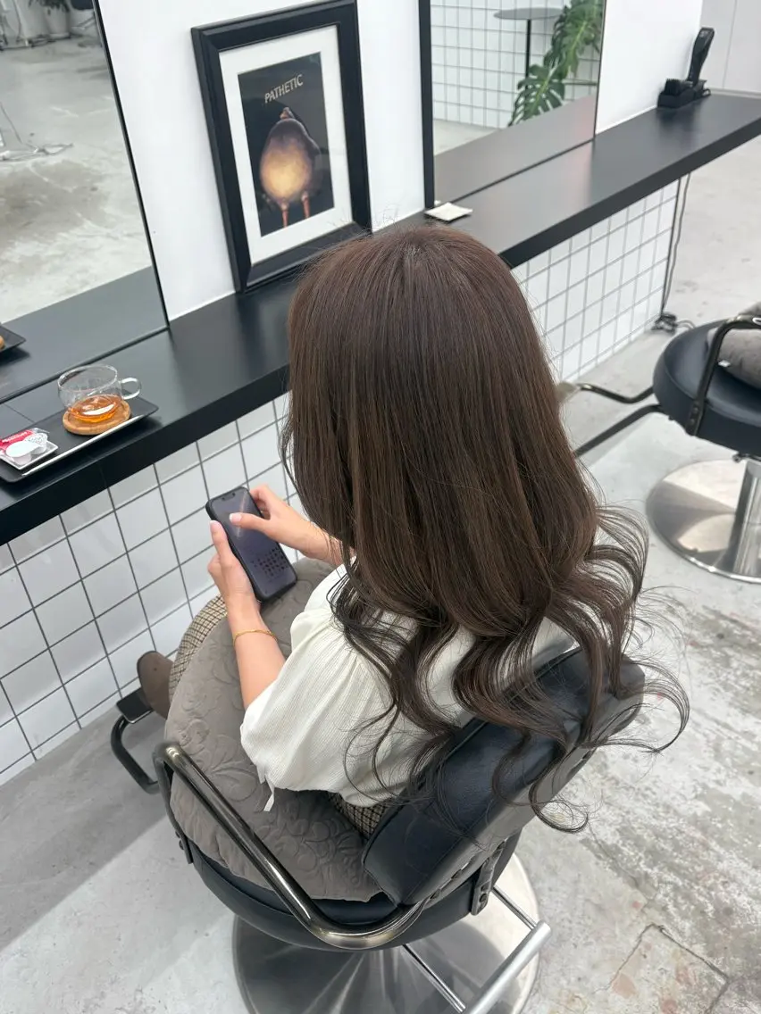 セミロング カラー ヘアカラー 🌟ゆりあ🌟 JILLSTUDIOのヘアスタイル