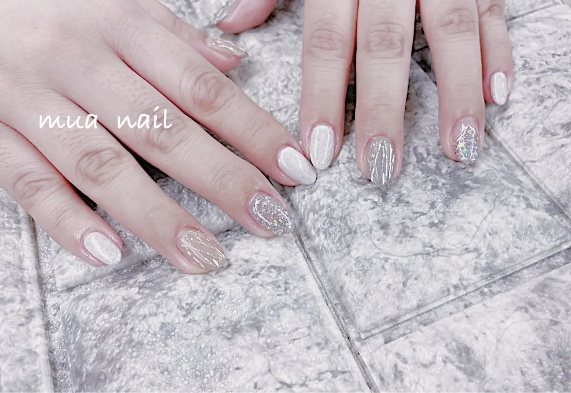 ネイル キラキラネイル その他(ネイル) mua nail mikiのネイルデザイン