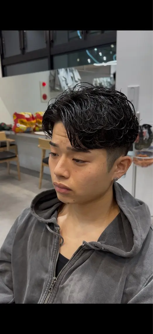 パーマ メンズ カット パーマ 【fifth】 武井音和のヘアスタイル