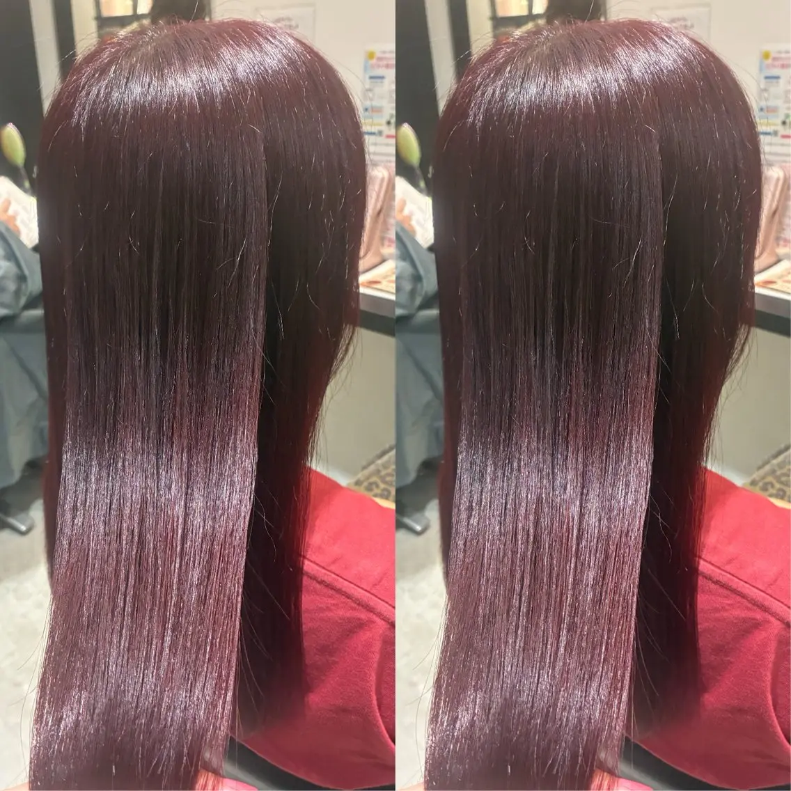 ミディアム カラー カット ヘアカラー トリートメント powderhair 福岡直弥のヘアスタイル