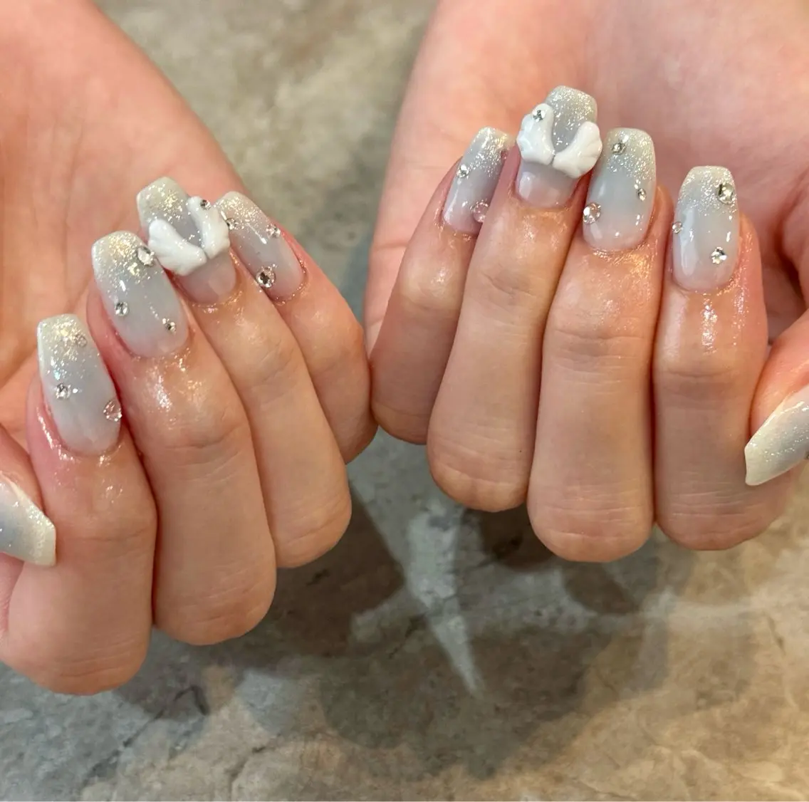 ネイル チークネイル ハンドネイル Blé nailのネイルデザイン