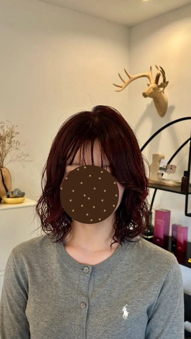 カラー 牧野 花夏のヘアスタイル