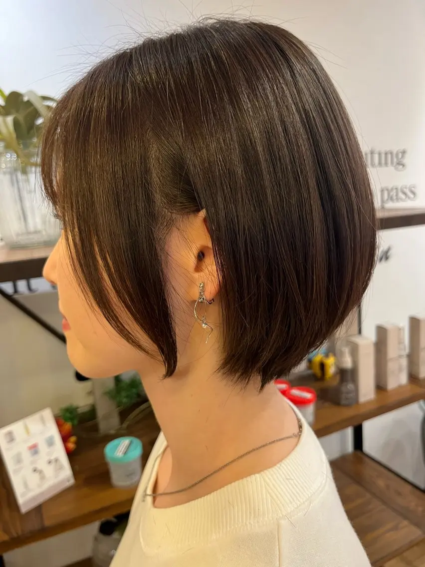 ショート 中野 竜介のヘアスタイル