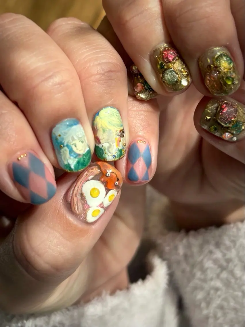 ネイル アートネイル FIORITURA Maikoのネイルデザイン