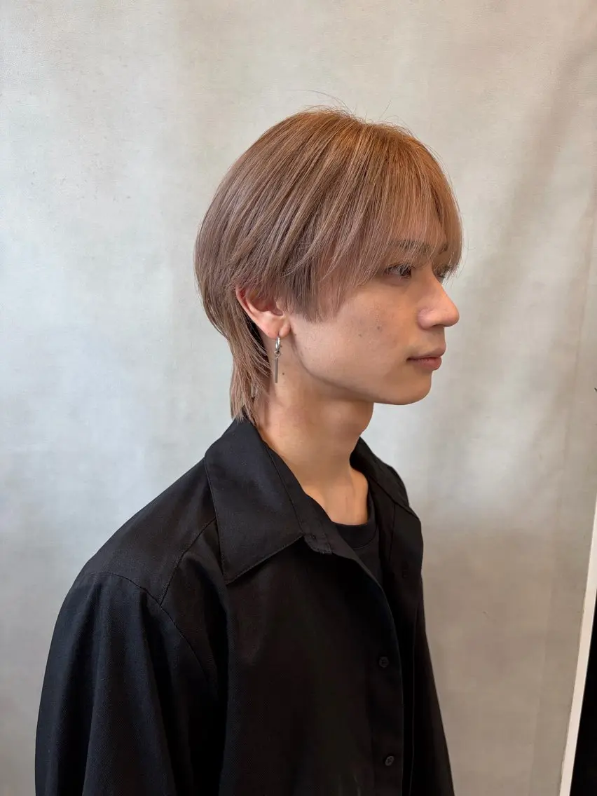 カラー メンズ メンズハイトーン ハイトーンカラー カット ヘアカラー トリートメント ✨似合わせ特化美容師 WILL上村 拳吾のヘアスタイル