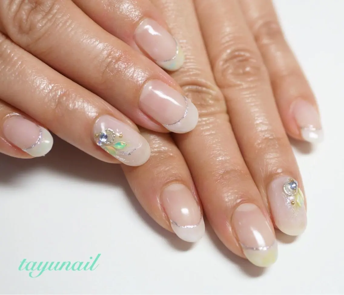 ネイル アートネイル フレンチネイル ネイルサロン 【たゆnail】のネイルデザイン