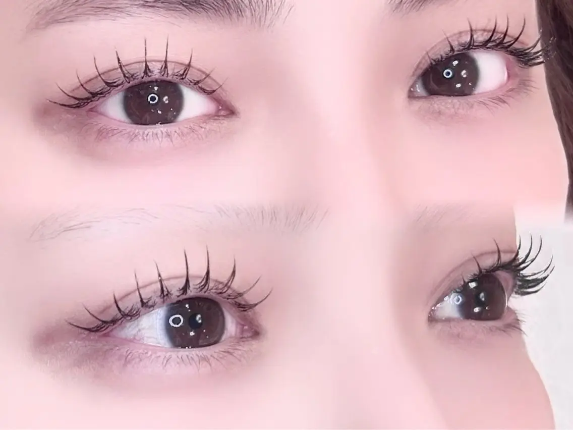 マツエク・マツパ 束感まつパ/ワンホン 𝐑𝐈𝐊𝐎🎀のマツエク・マツパデザイン