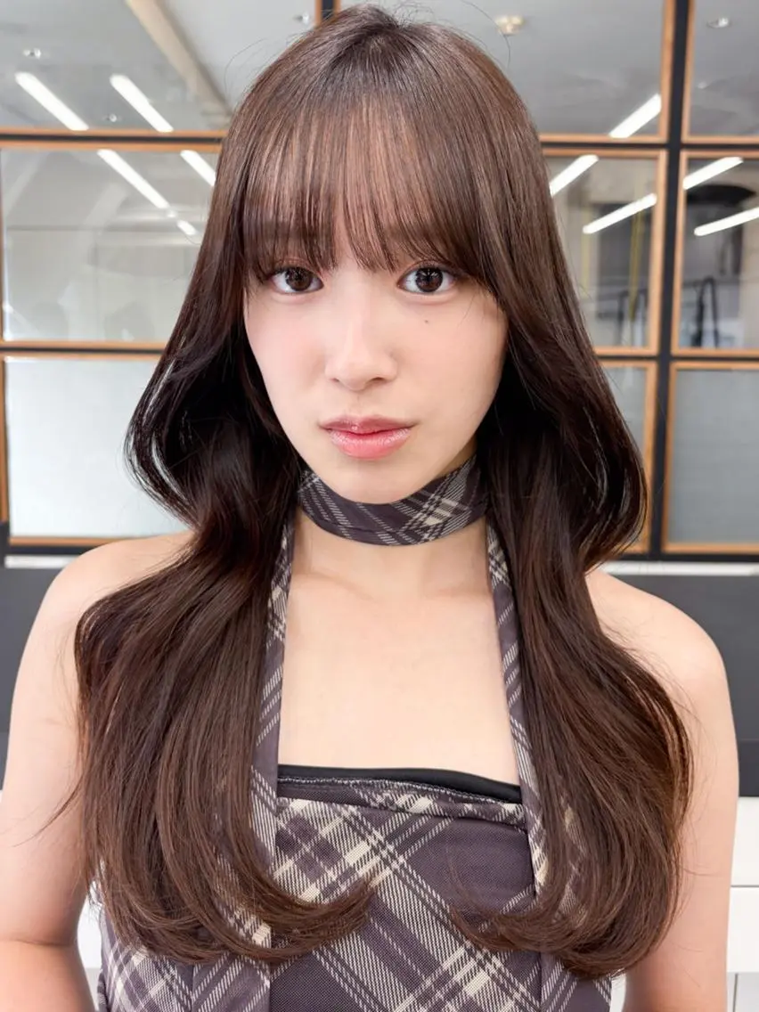【前髪のクセが気になる方🫧】♡前髪縮毛矯正+前髪カット♡の写真