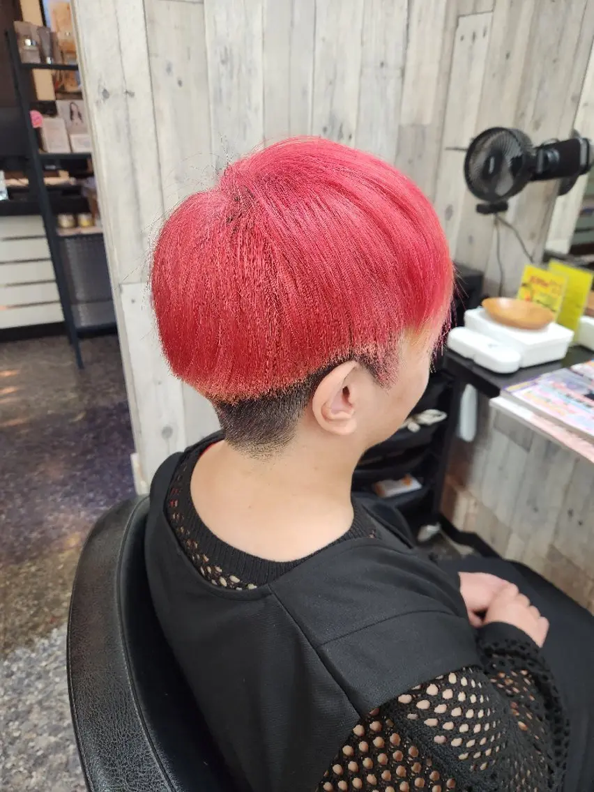 ショート カラー カット ヘアカラー 岩瀬 未来のヘアスタイル
