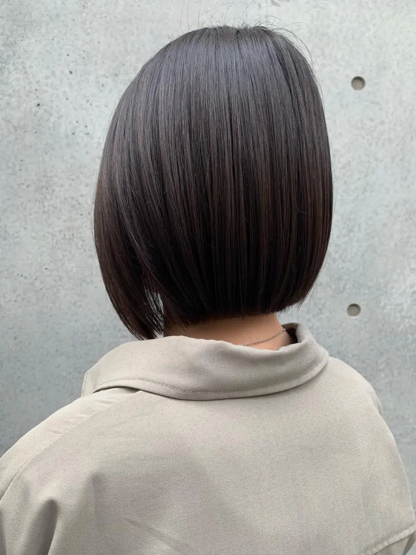 縮毛矯正の写真