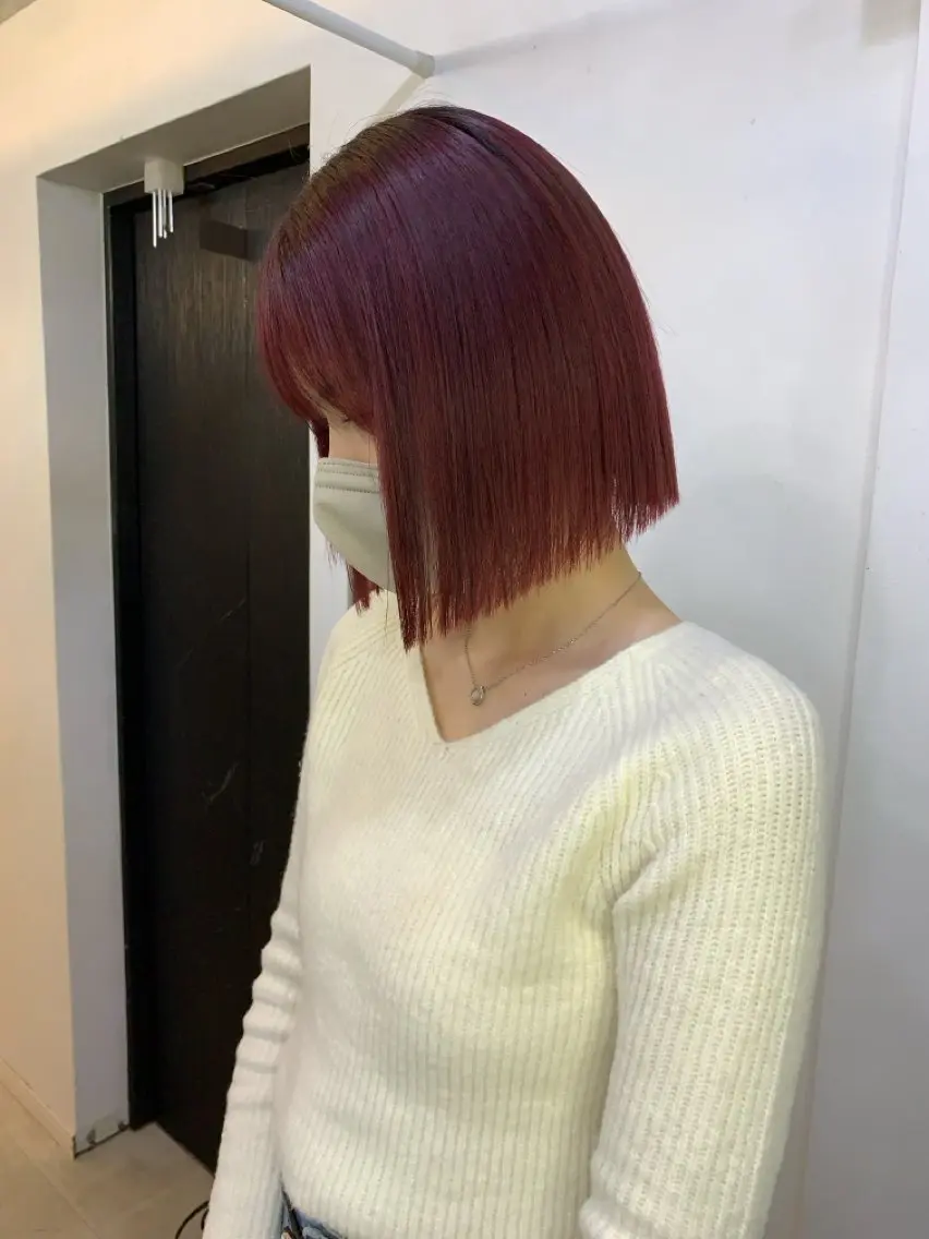 ショート 本厚木で叶う艶カラー /AYAMI🎀のヘアスタイル