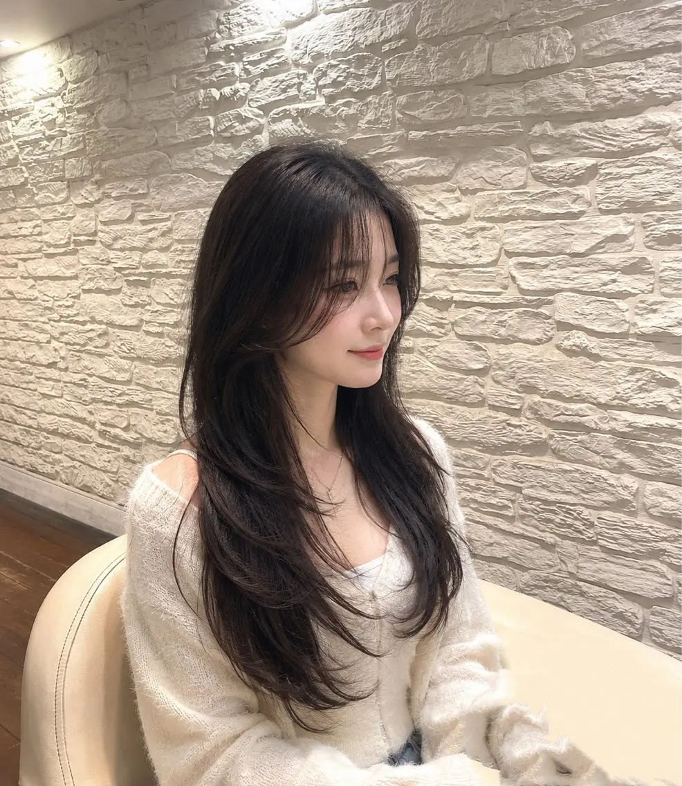 ロング 清水 柊人のヘアスタイル