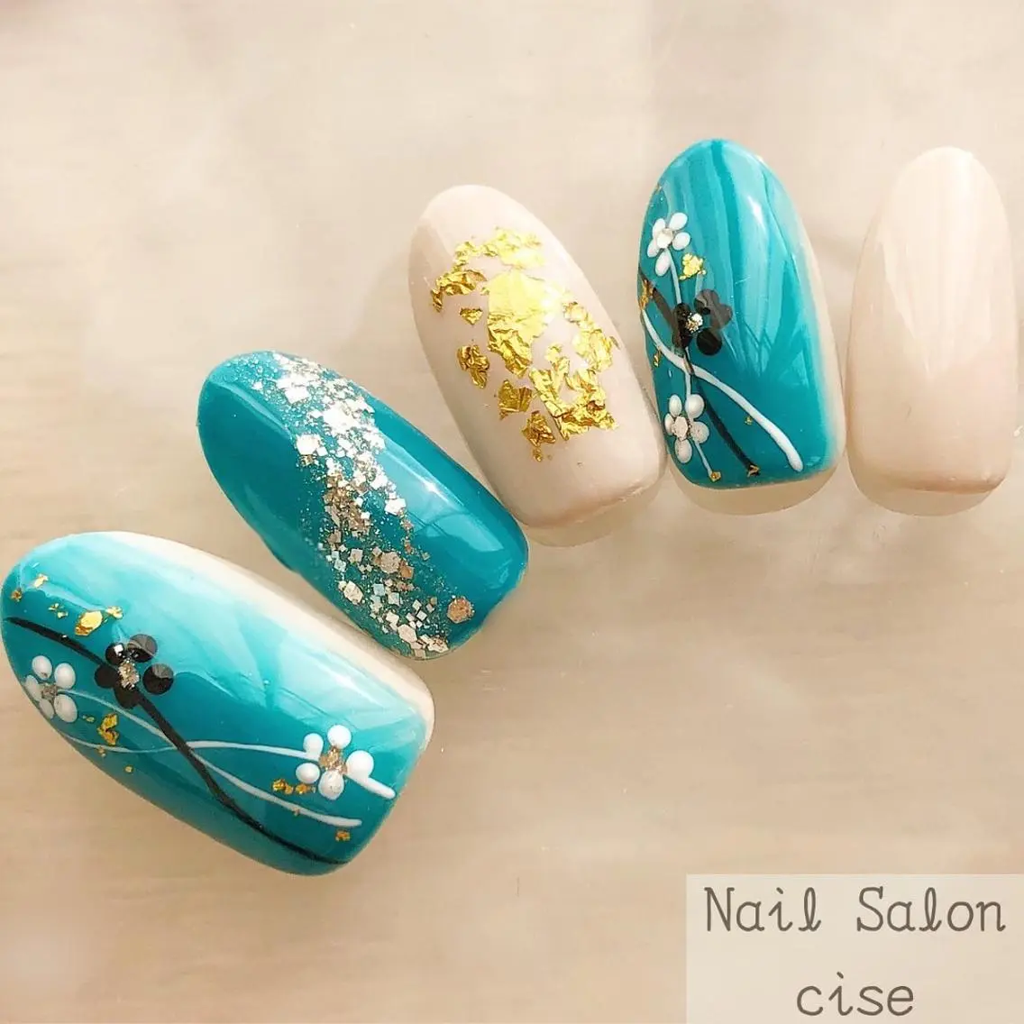 ネイル 成人式 ハンドネイル Nail Salon ciseのネイルデザイン