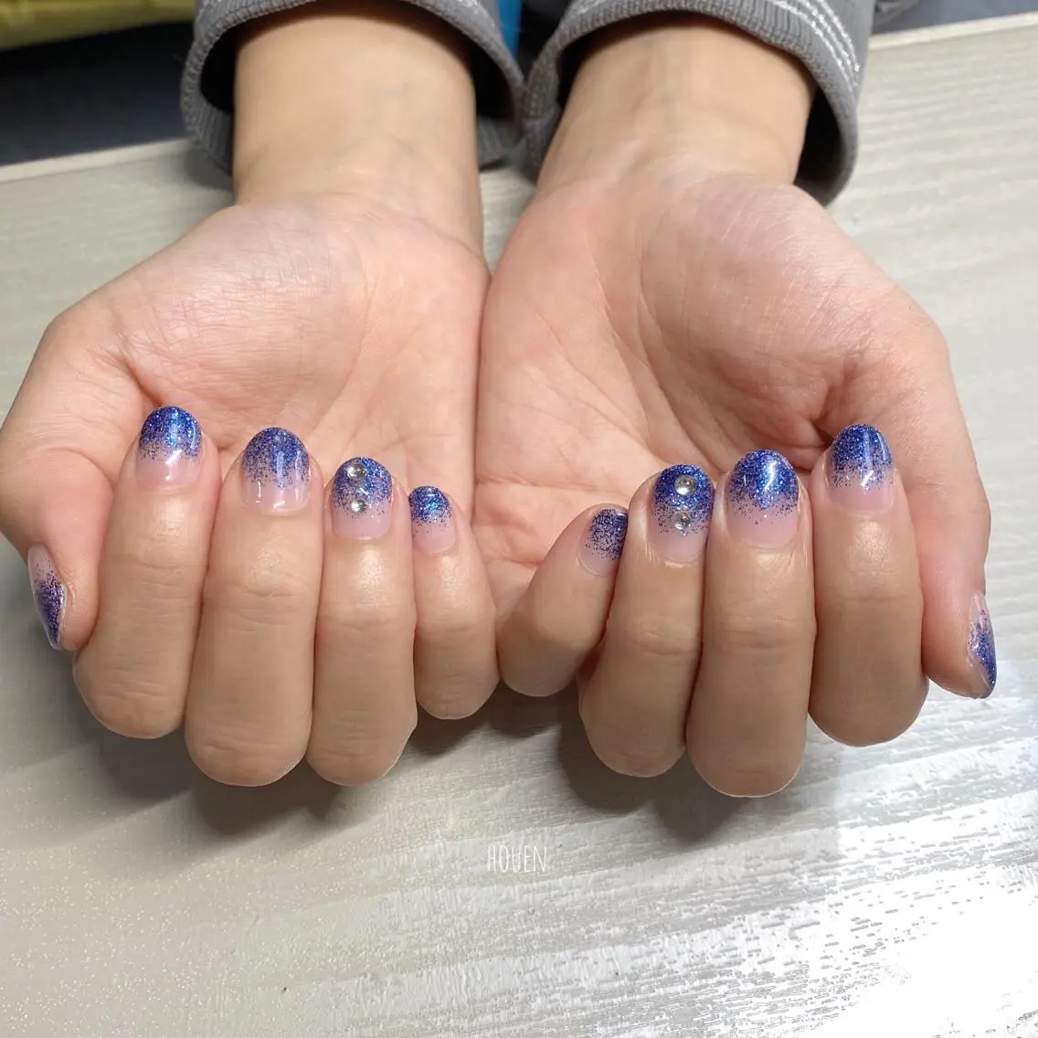 ネイル グラデーション I pinknail 韓国風·持ち込み専門のネイルデザイン