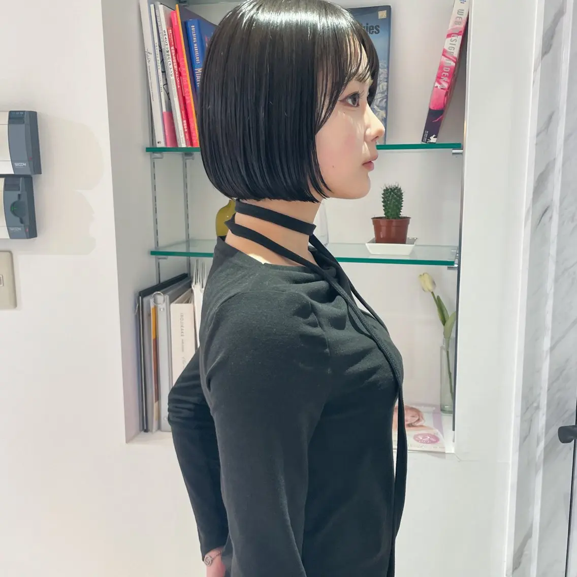 ミディアム ボブ 似合わせヘア🤍 面田法子のヘアスタイル