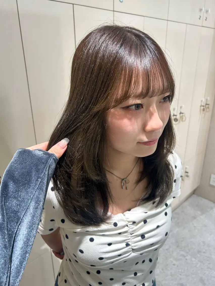 カラー ヘアカラー 村井 遥香のヘアスタイル