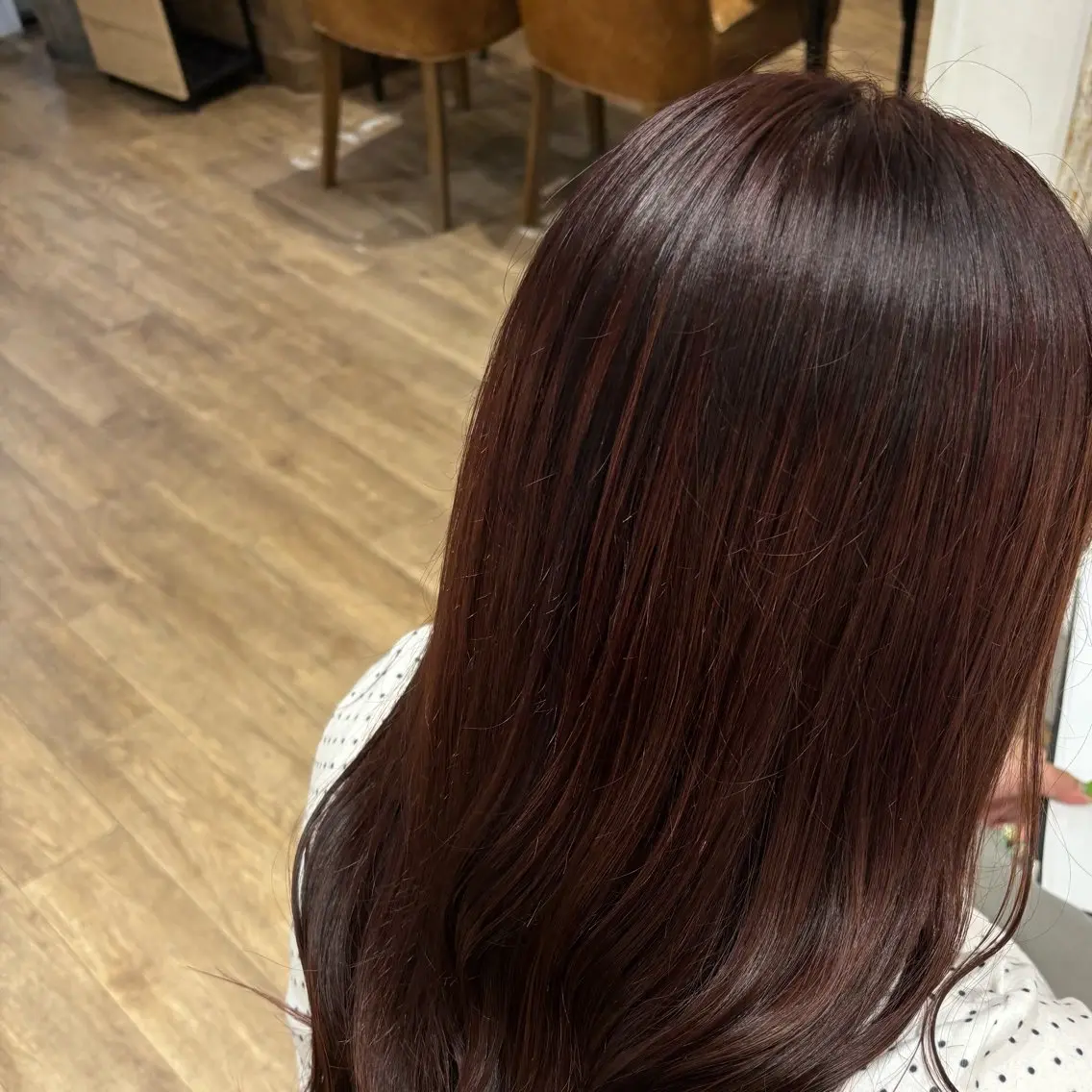 ロング カラー ヘアカラー 濱田 真尋のヘアスタイル