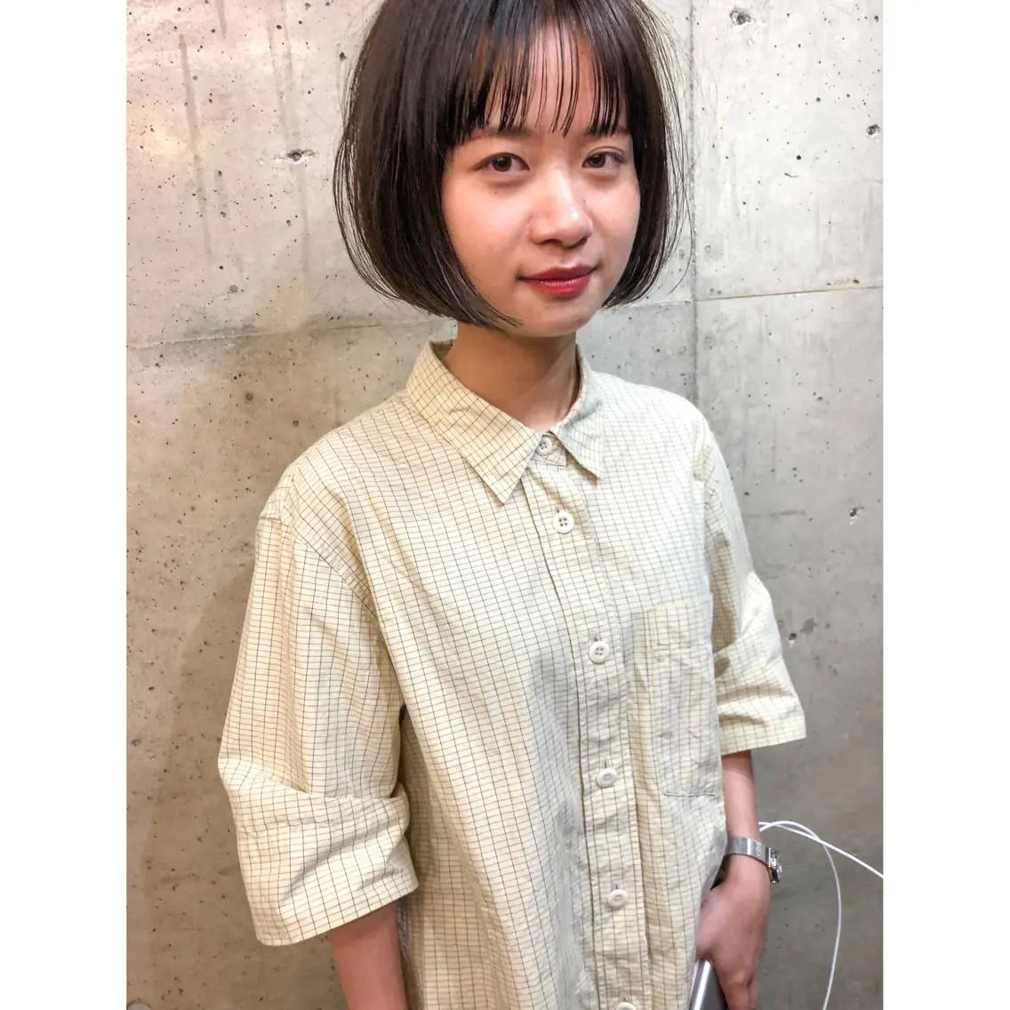 ショート カラー 透明感カラー ボブ くびれヘア ショートヘア カット ヘアカラー トリートメント ヘアセット センスをお届けします 大谷将生infpのヘアスタイル