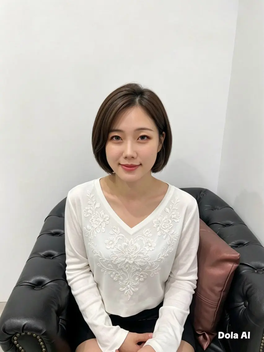 ショート 友田 千栄のヘアスタイル