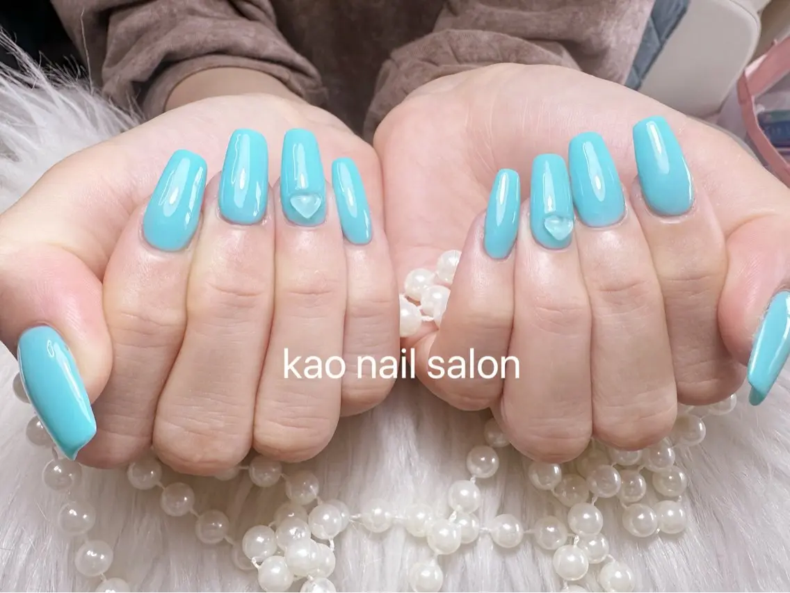 ネイル ハンドネイル kao nail マグネット/長さだしのネイルデザイン