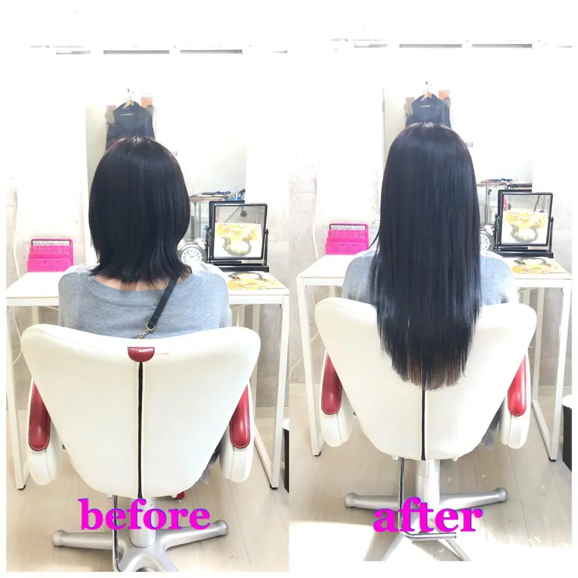 ロング エクステ 🌸ドレスアップ 心斎橋店🌸のヘアスタイル