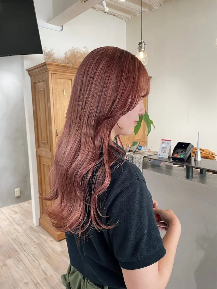 ミディアム カラー sand🎀 Ricoのヘアスタイル