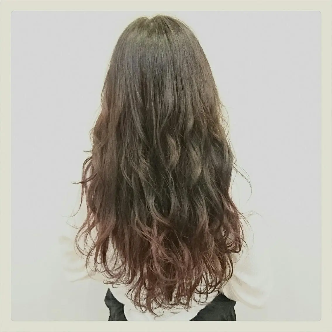 ロング カラー グラデーションカラー ピンクカラー 髪質改善/艶髪 永山のヘアスタイル