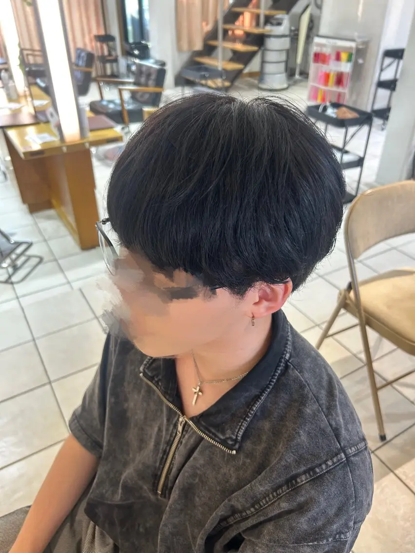 カラー メンズ カット ヘアカラー nagisa 🌿のヘアスタイル