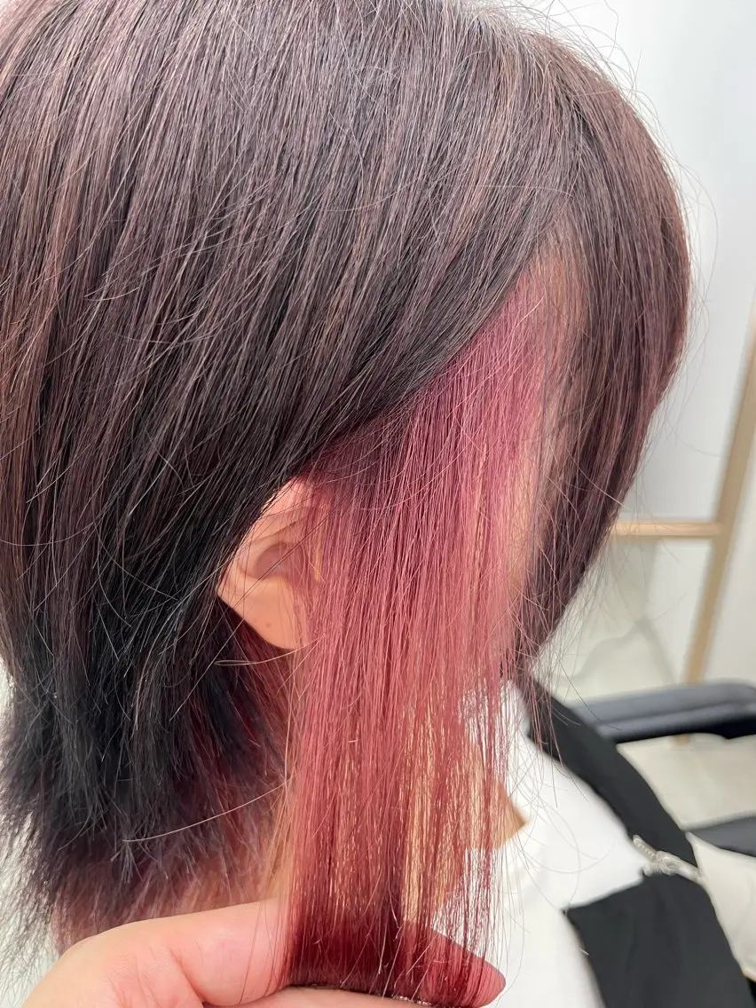 カラー イヤリングカラー インナーカラー ヘアカラー 🌜NAGASAWA 🌝H🌛のエステ・リラクイメージ