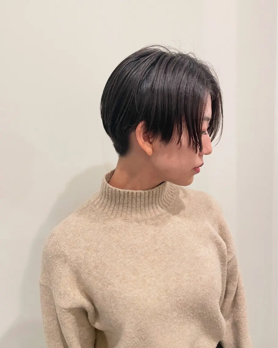 ショート カラー ハンサムショート ショートヘア ニュアンスカラー🫧 加納のヘアスタイル