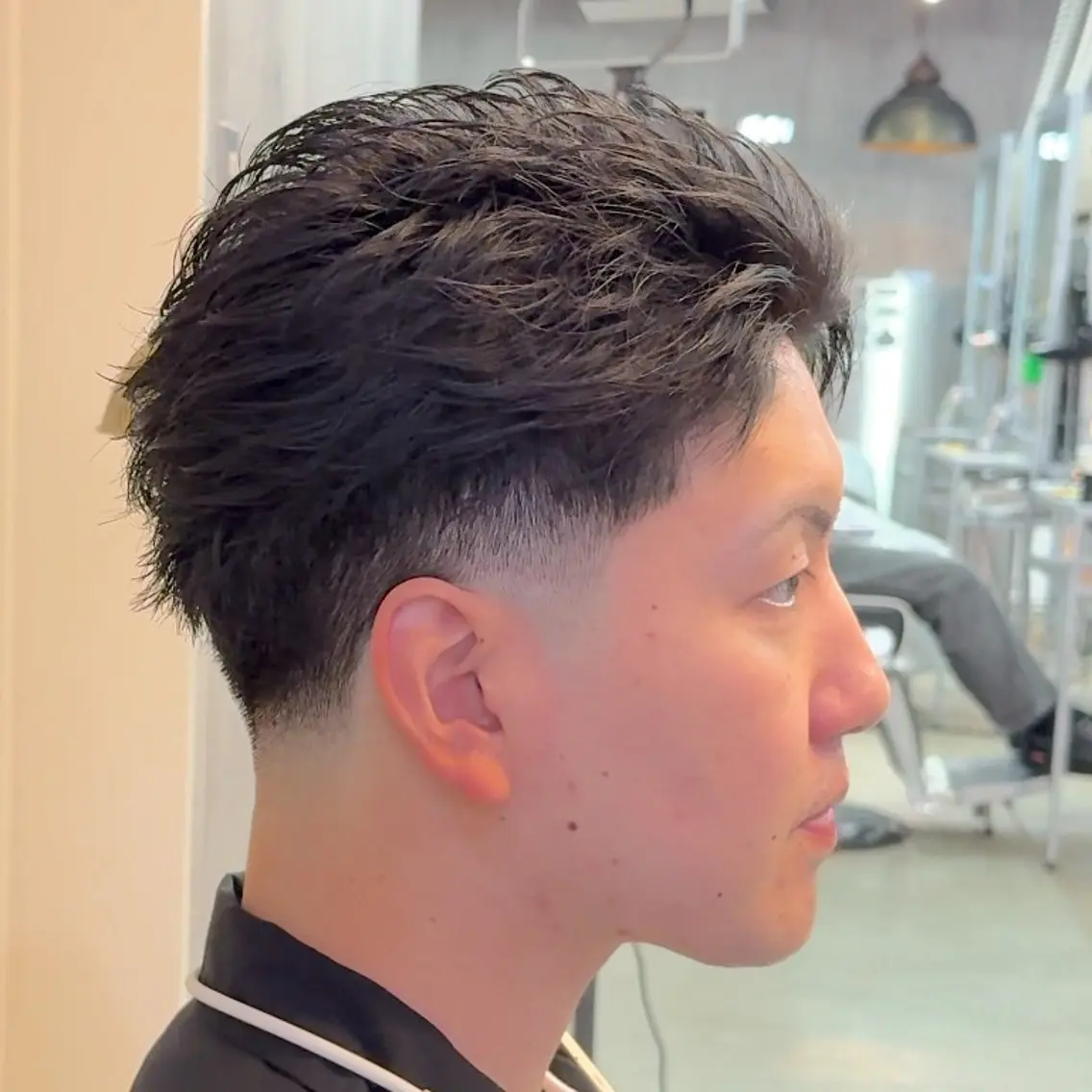 ショート パーマ ヘアアレンジ メンズ MENIN メンズ サロン 望月 涼太のヘアスタイル