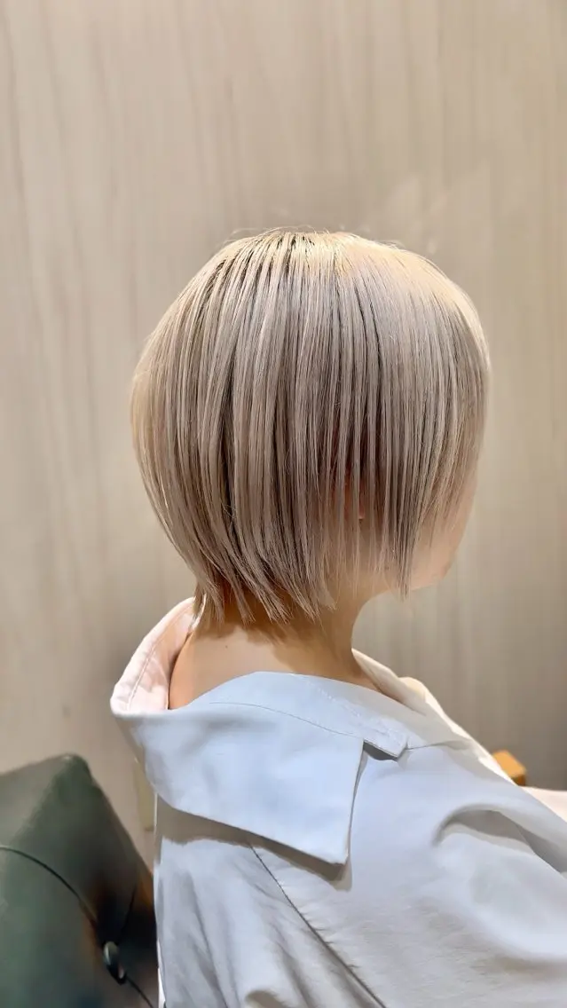 ショート ショートヘア 坂 直樹のヘアスタイル