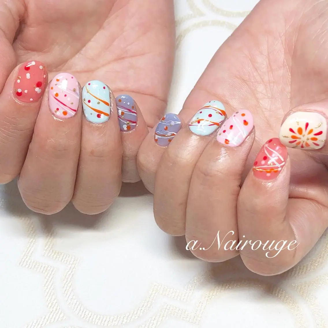 ネイル ハンドネイル Nail salon REIRISのネイルデザイン